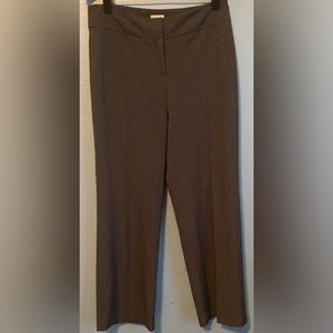 Chicos  Women’s Slacks Dress Pants• Stretch • Straight Leg • Gray•  Size 0.5